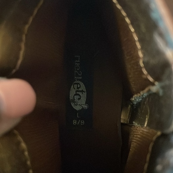 Rue 21 Brown Boots - Picture 4 of 9